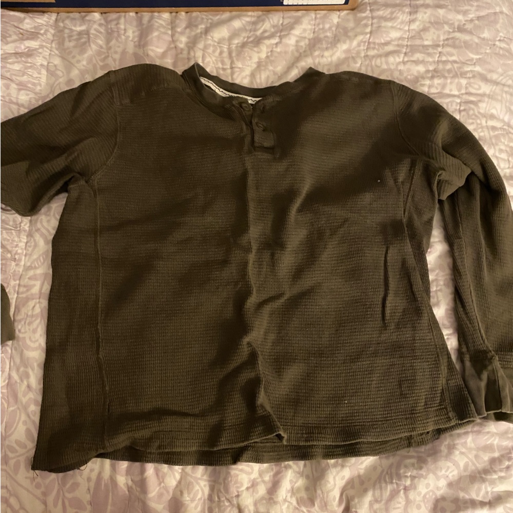 Womens long sleeve button shirt
